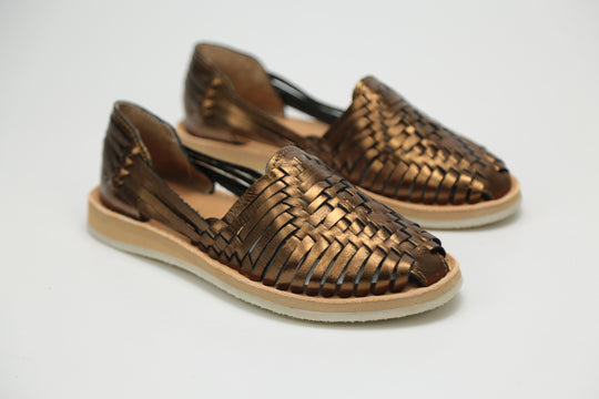 Bronze Weaved Loafer