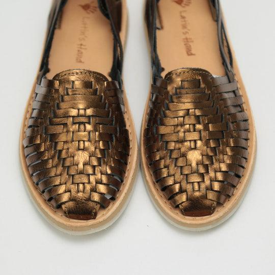 Bronze Weaved Loafer